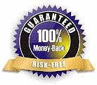 Guarantee. 100% money back guarantee