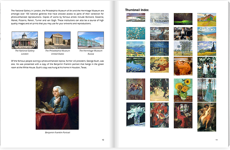 Interactive eBook sampler