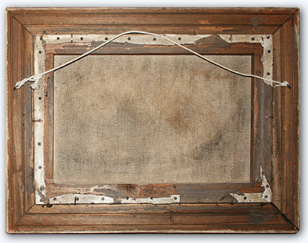 Back of Stubbs painting reproduction